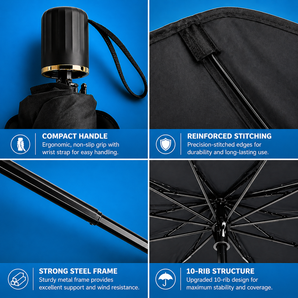 Car Windshield Sun Shade Umbrella