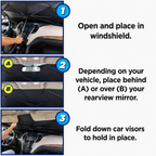 Car Windshield Sun Shade Umbrella